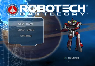 Robotech - Battlecry screen shot title